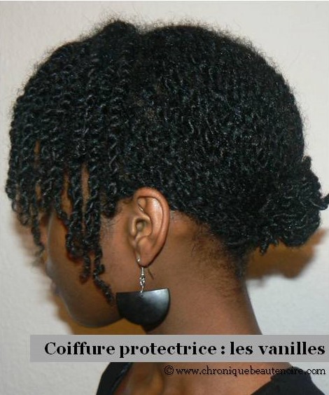 vanilles - coiffure protectrice